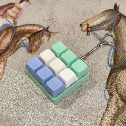 Switch Tester Fidget Keychain 9 Key