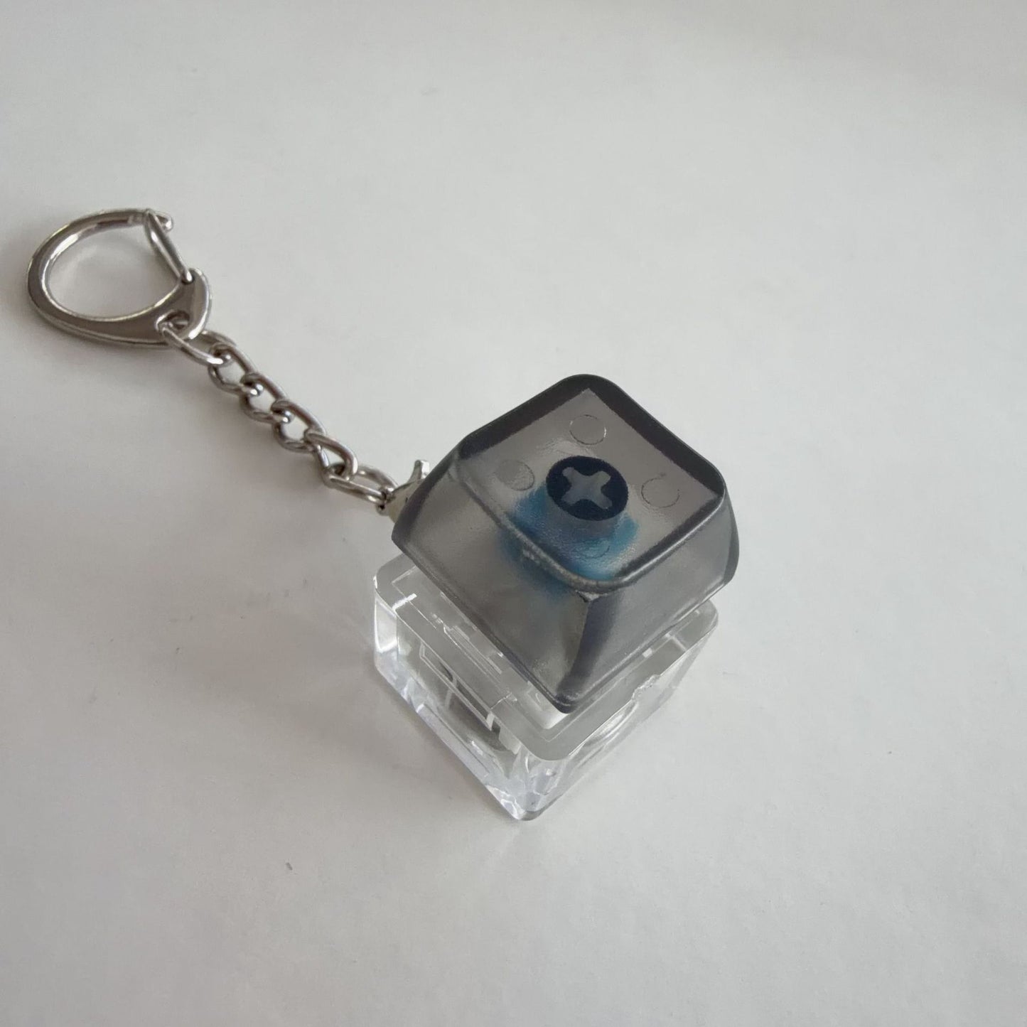Switch Tester Fidget Keychain with Switch - 1 Key with LED