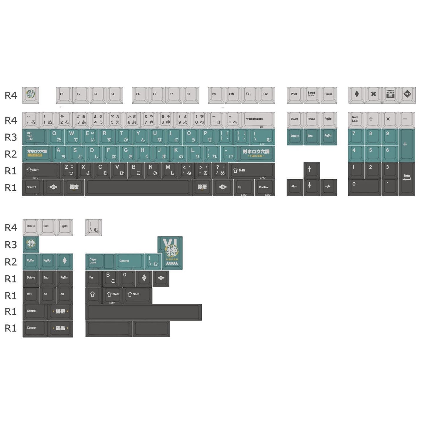 Zenless Zone Zero: HSOS6 OEM 120+ Keycap Set