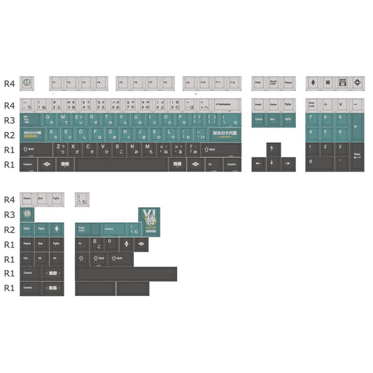 Zenless Zone Zero: HSOS6 OEM 120+ Keycap Set