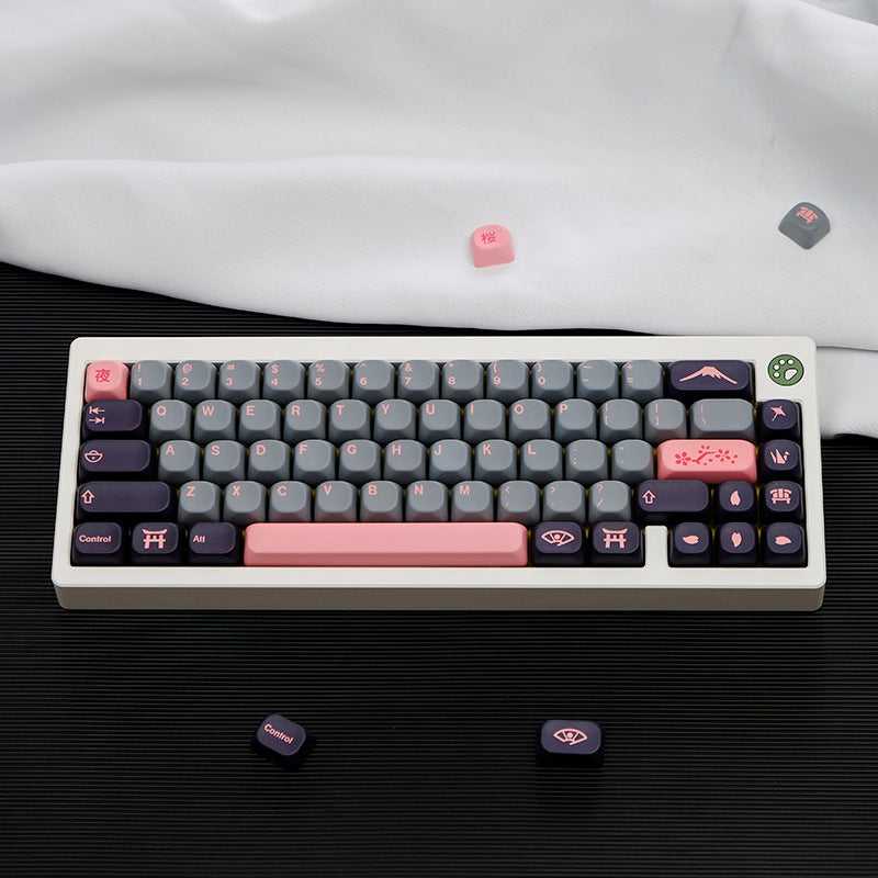 GMK Night Samurai PBT MOA Profile Keycaps Set