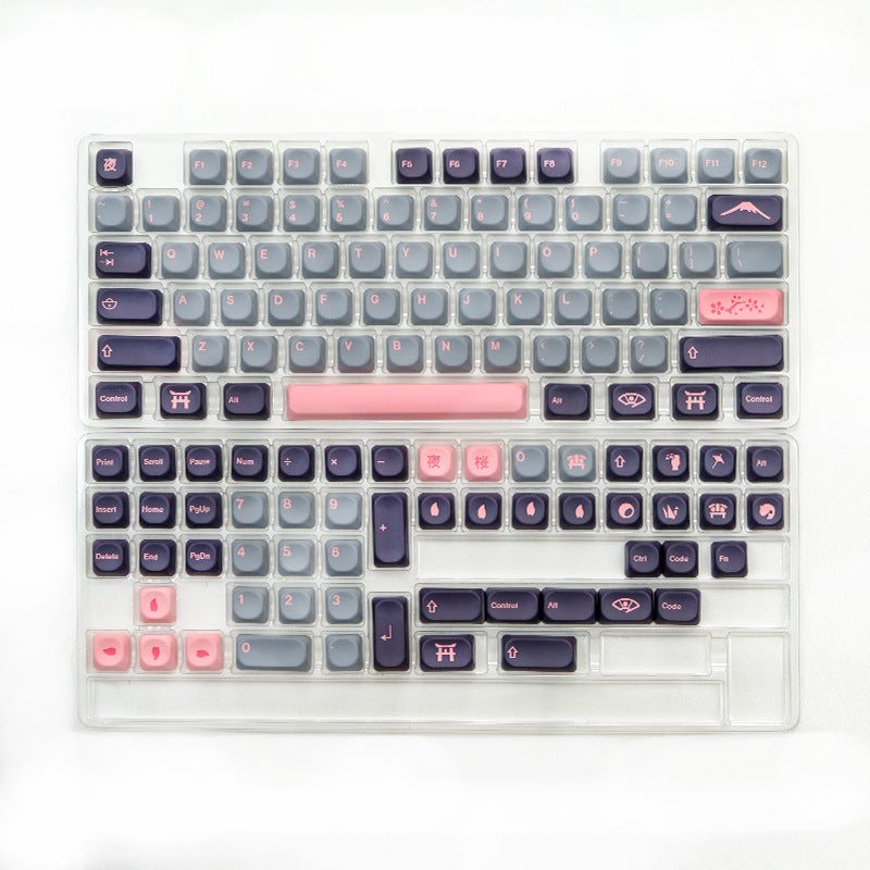 GMK Night Samurai PBT MOA Profile Keycaps Set