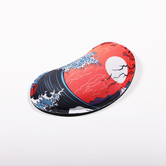 Sunset Wave Memory Foam Wrist Rest