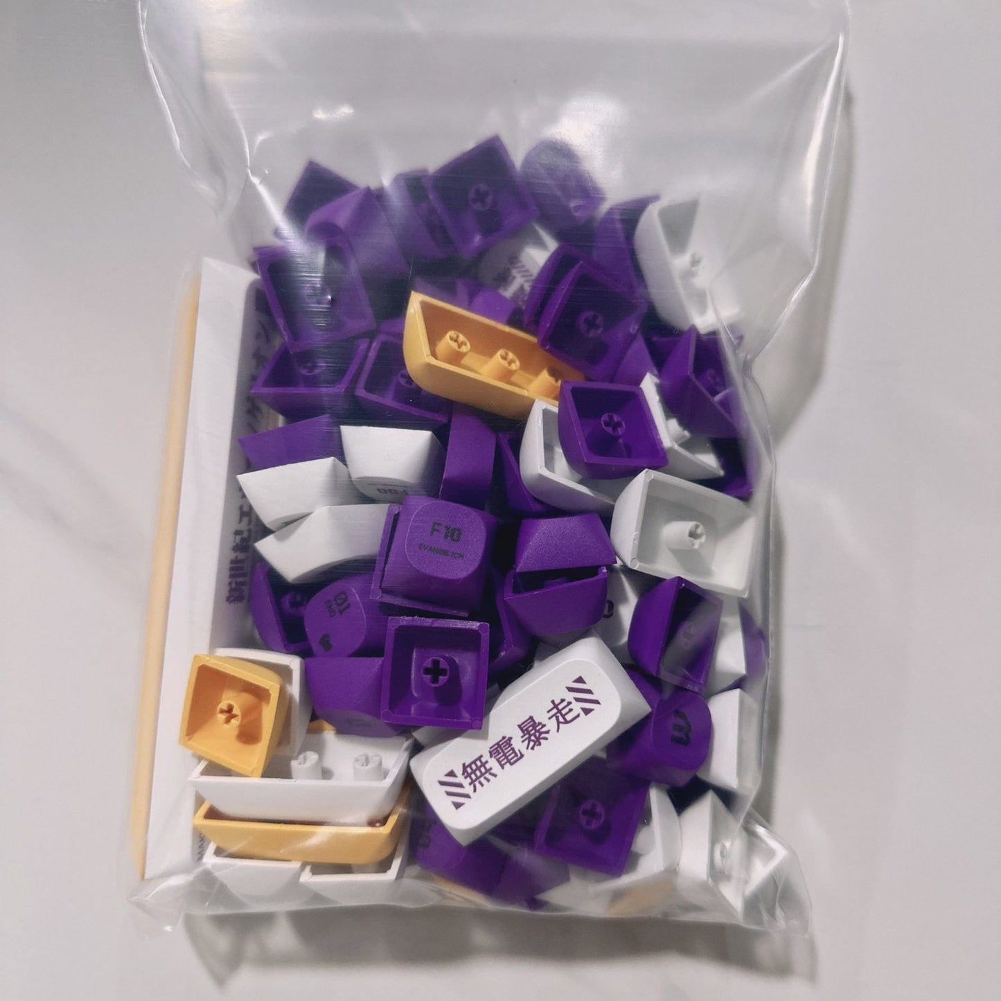 Eva 01 XDA PBT Keycaps Set (Canned)