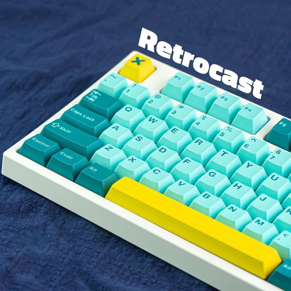 Retrocast XOXO ABS Doubleshot Keycaps