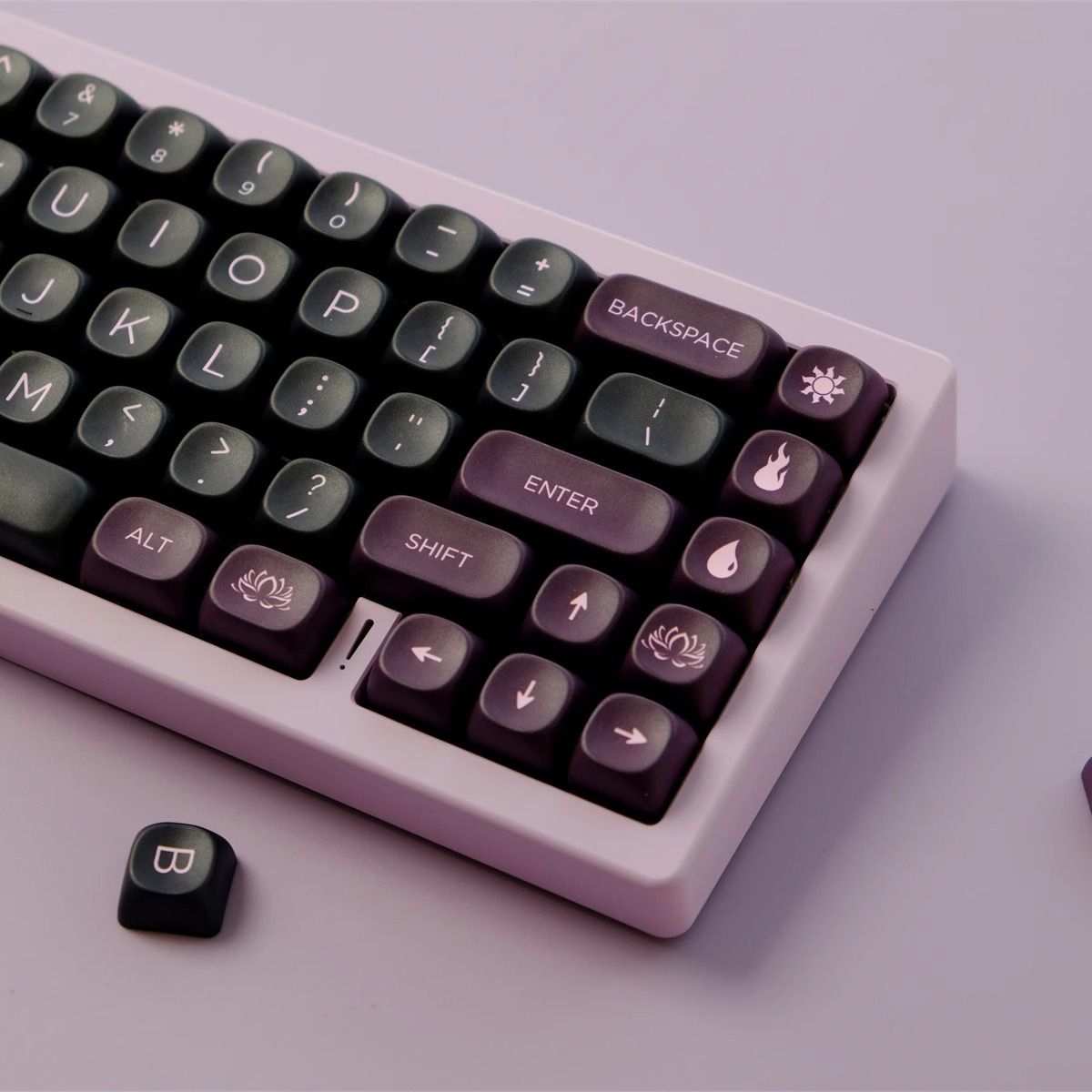 Black Lotus Moa Profile Keycaps