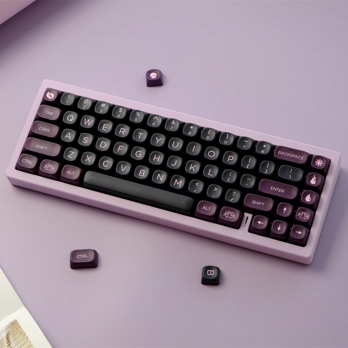 Black Lotus Moa Profile Keycaps