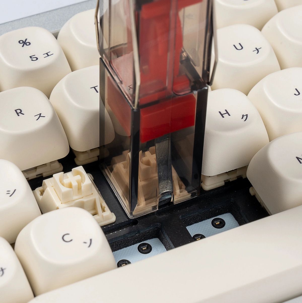 2 in 1 Keycaps & Switch Puller Transparent