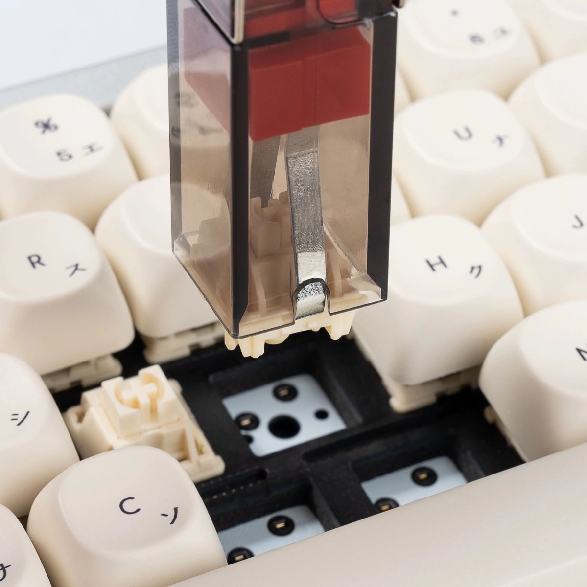 2 in 1 Keycaps & Switch Puller Transparent
