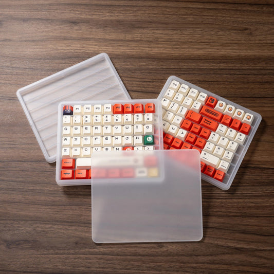 Frosted Triple Layer Keycap Container Box