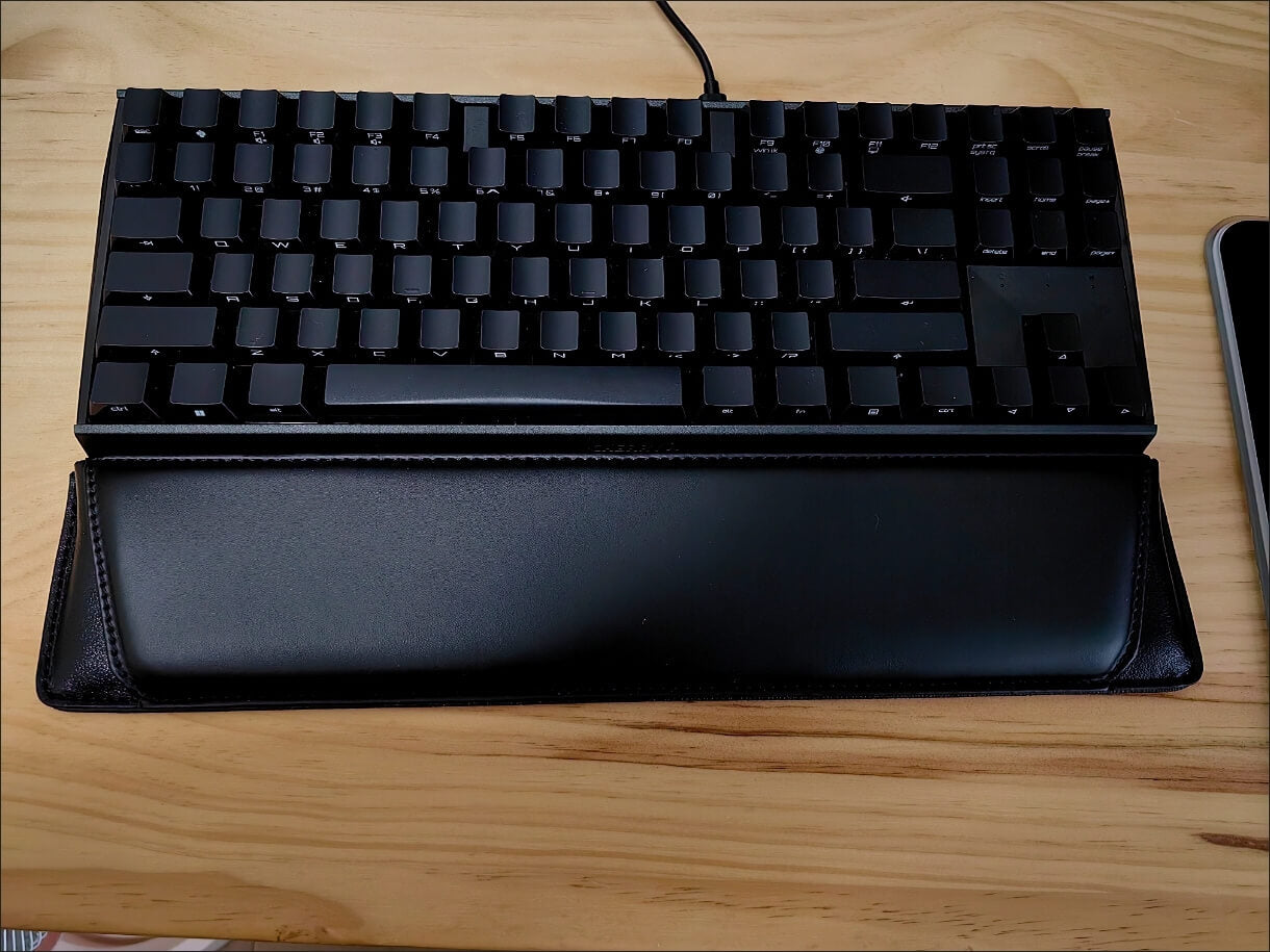 Artificial Leather Wrist Rest Pad For Keyboard
