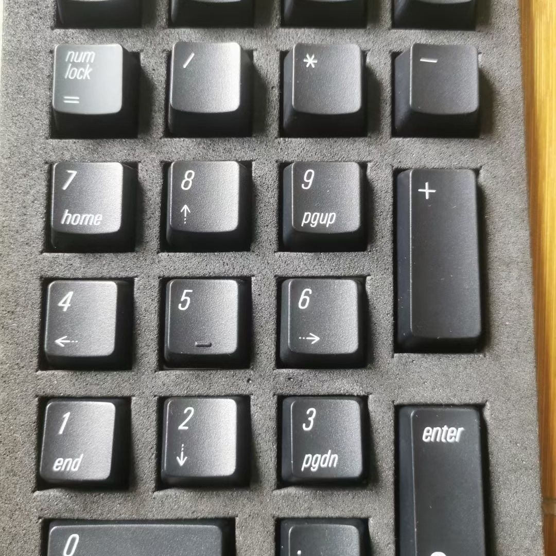 ABS Black Numpad Keycaps