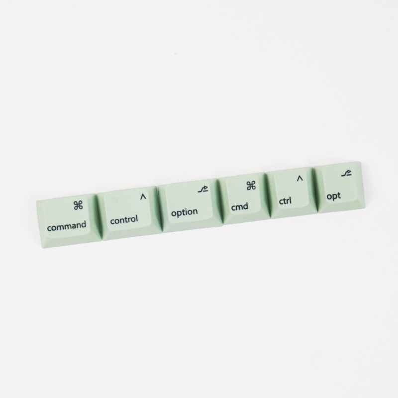 Mac Layout Command Option PBT Keycaps - Set of 6 Keys