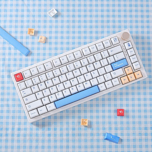 Soymilk PBT Cherry Keycaps Set (Canned)