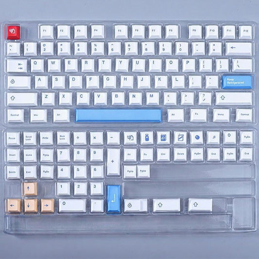 Soymilk PBT Cherry Keycaps Set (Canned)