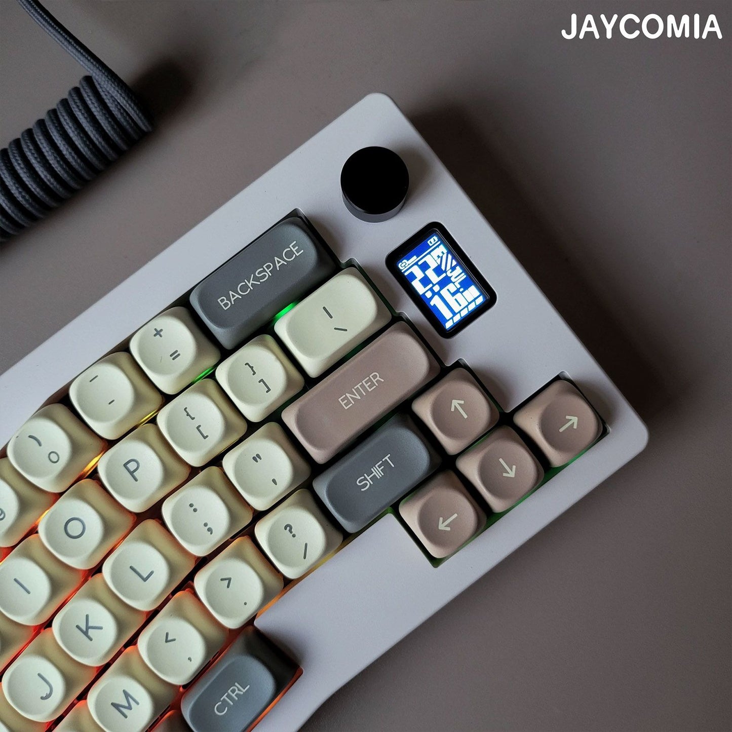 Morandi PBT MOA Profile Keycaps Set