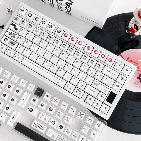 Countdown Cherry Profile 130+ Keys Keycaps Set (Canned)