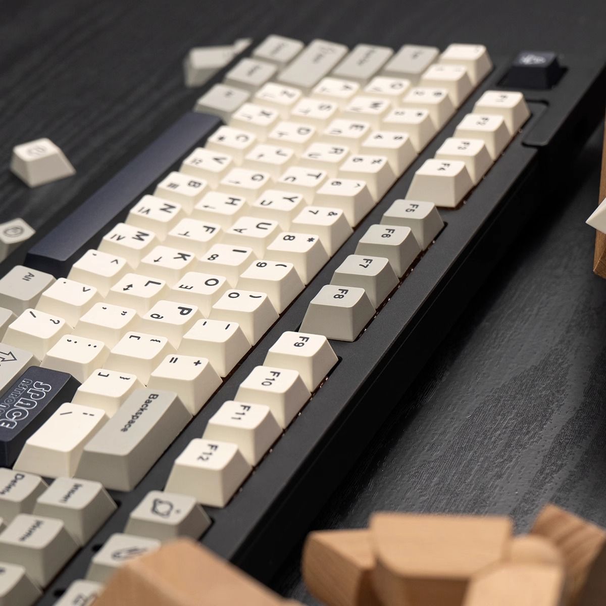 Retro Space Cherry Profile 120+ Keys Keycaps Set