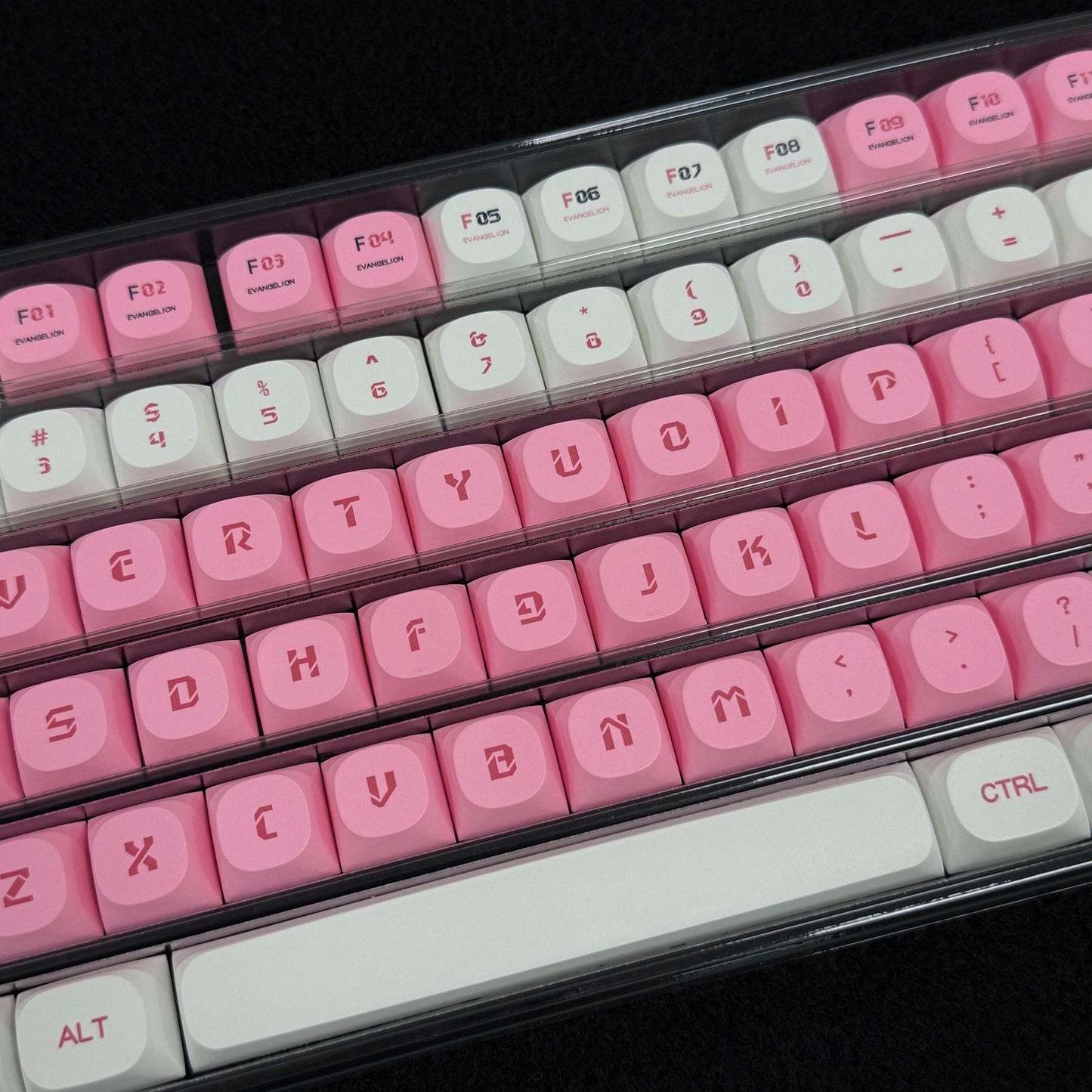 EVA 08 XDA Profile 120+ Keys Keycaps Set