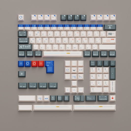 Detroit Become Human PBT Cherry Profile Keycaps Set