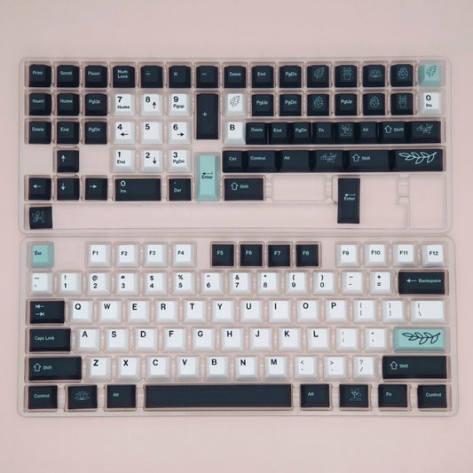 GMK Botanical Cherry Profile 120+ Keys Keycaps Set
