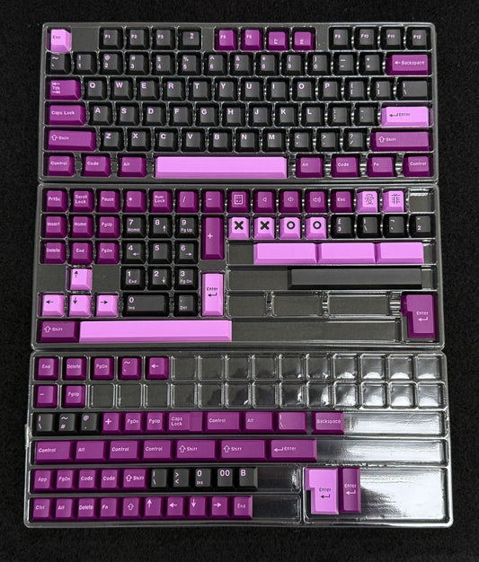 GMK Black Lotus XOXO Doubleshot PBT Keycaps Set