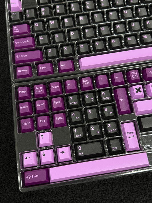 GMK Black Lotus XOXO Doubleshot PBT Keycaps Set