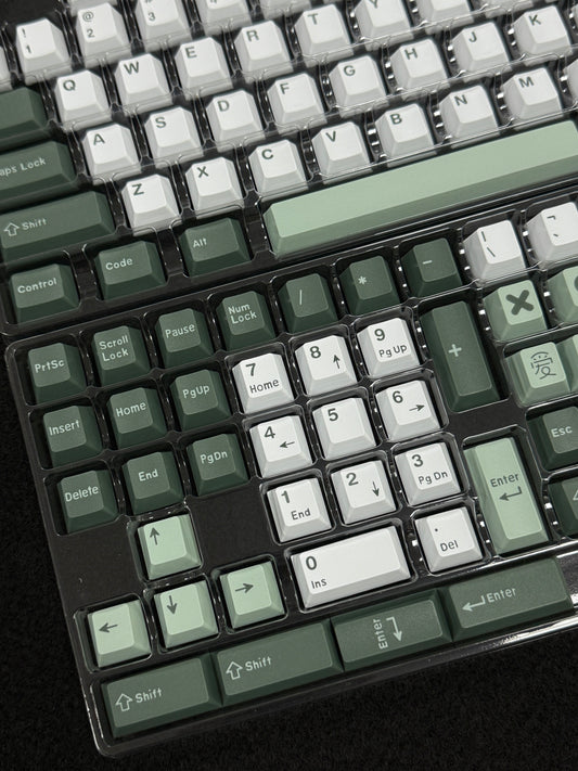 GMK Botanical XOXO Doubleshot PBT Keycaps Set