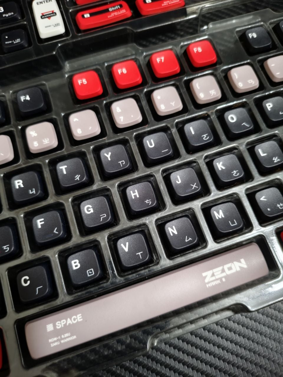 Zeon 120+ Keys Pudding Keycaps Set
