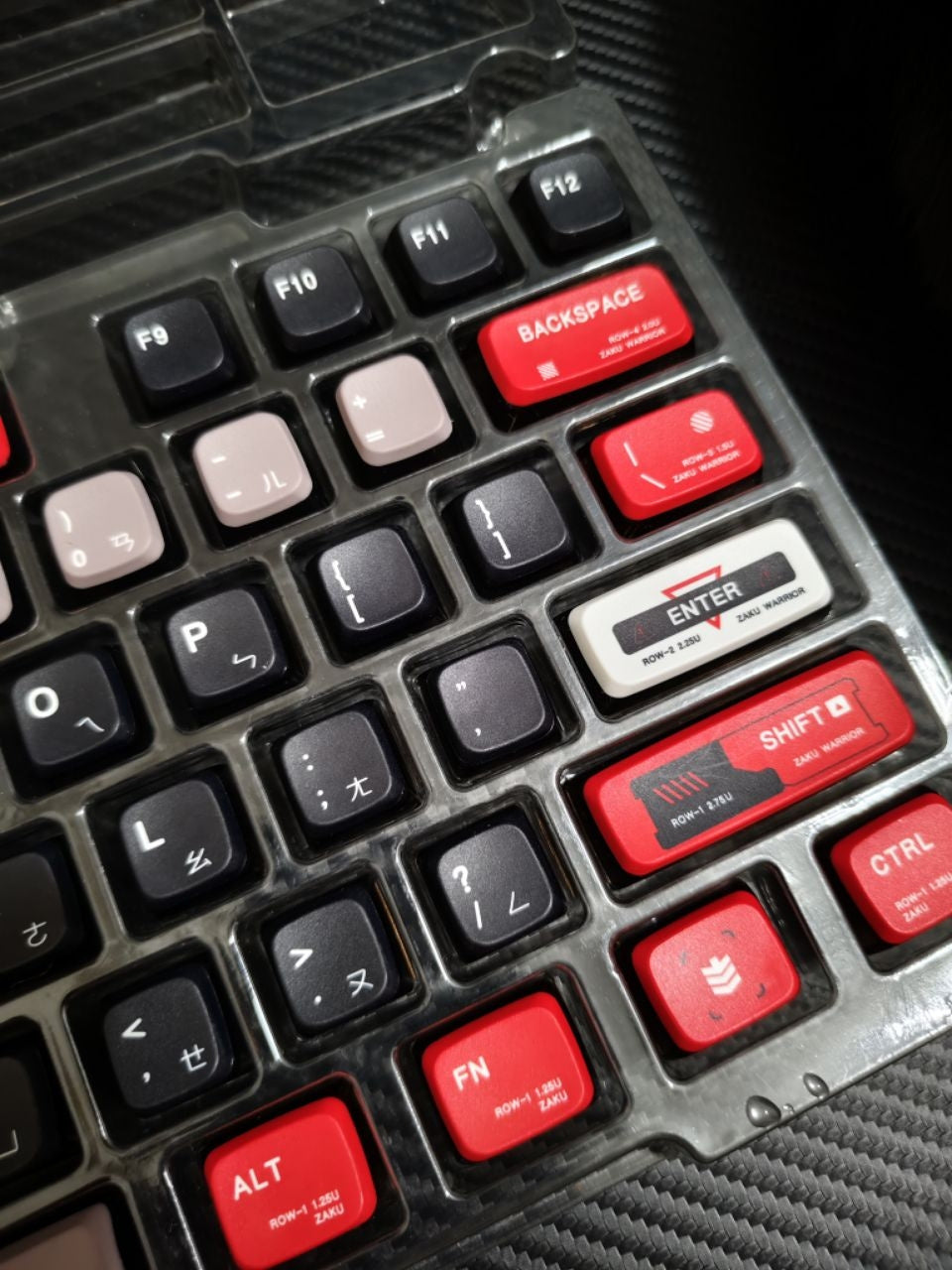 Zeon 120+ Keys Pudding Keycaps Set