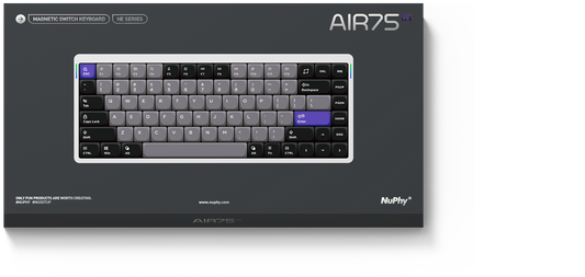 NuPhy Air75 HE Magnetic Switch Gaming Keyboard