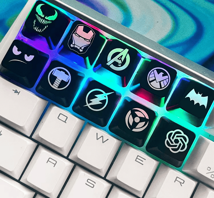 R4 ABS Backlit Keycaps