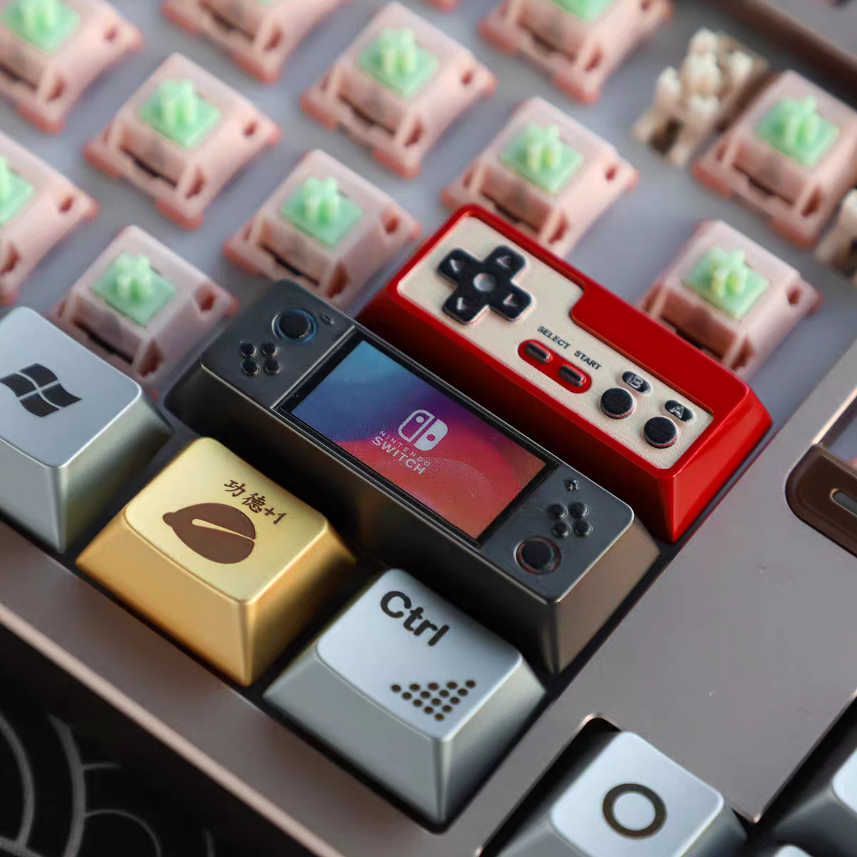Metal Keycaps Retro