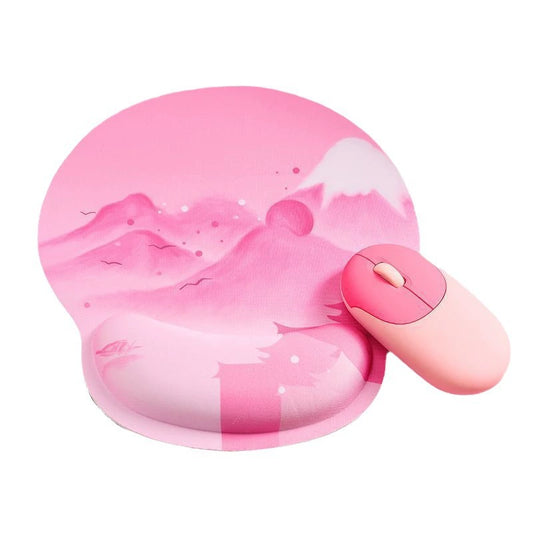 Sakura Pink Memory Foam Wrist Rest Pad