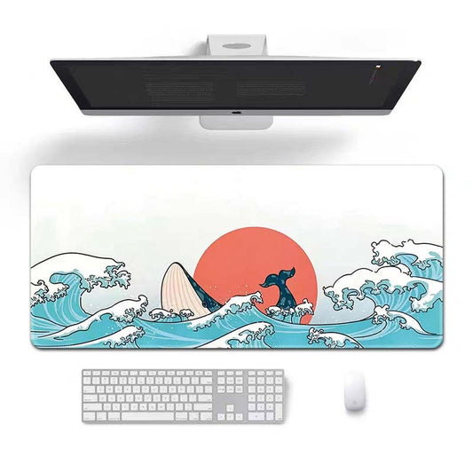 Coral Sea Green 4mm Thick Anti Skid Deskpad 900*400*4mm