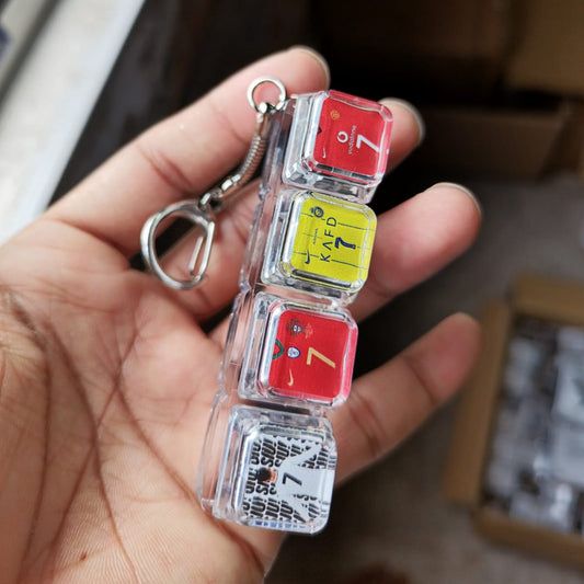 Siuu Keychain Ronaldo Keyboard Keychain with RGB LED Price in Bangladesh