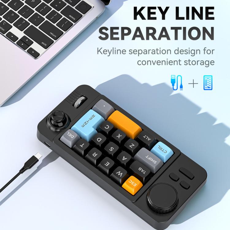 K811 19 Key Hot swappable Wired Macro RGB Keyboard