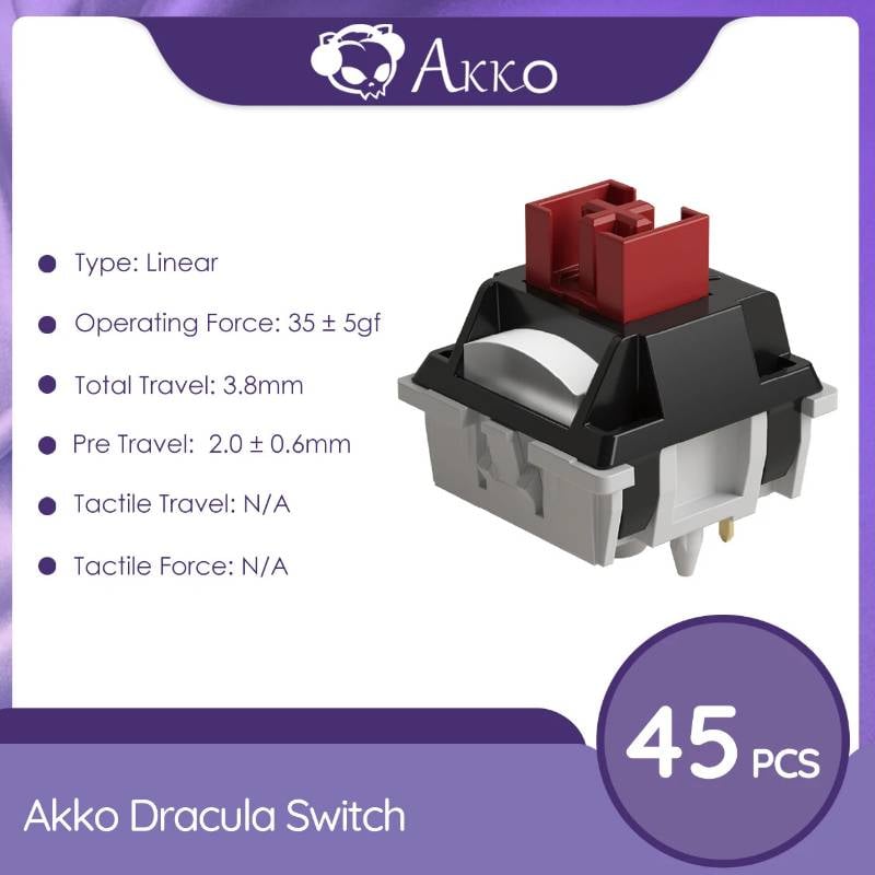 Akko Dracula Linear 45pcs Box