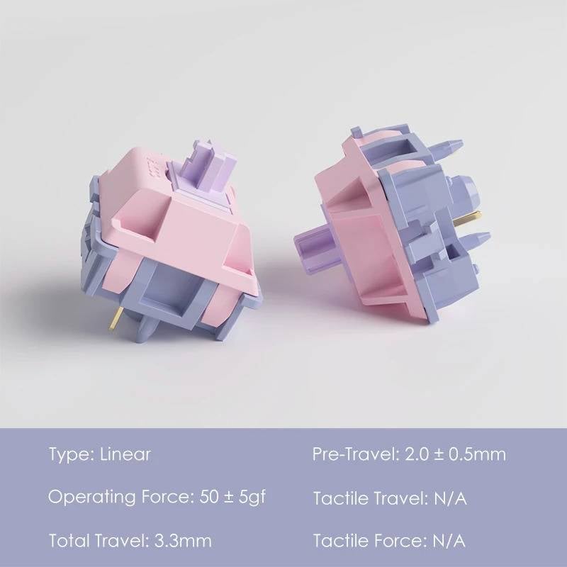 Akko Fairy Silent Linear Switch 45pcs Box