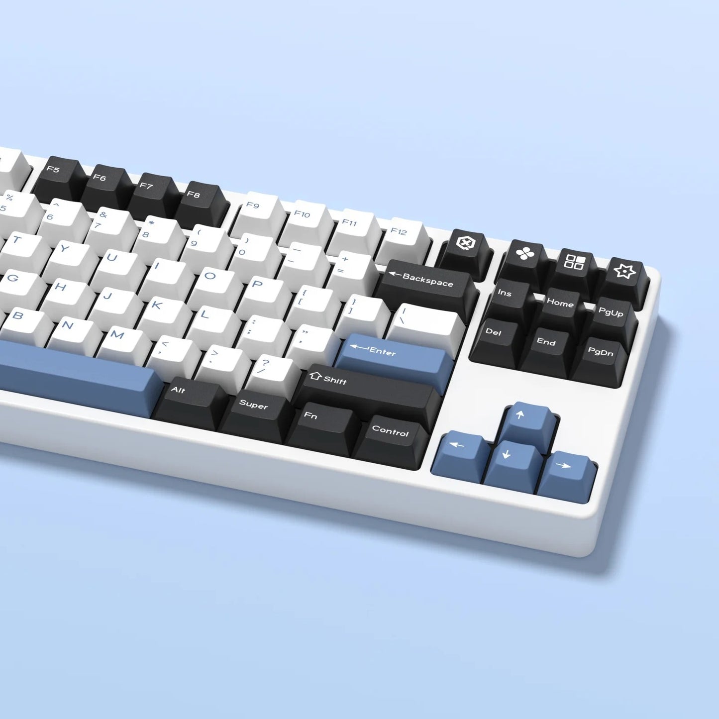 GMK Arctic Doubleshot PBT Cherry