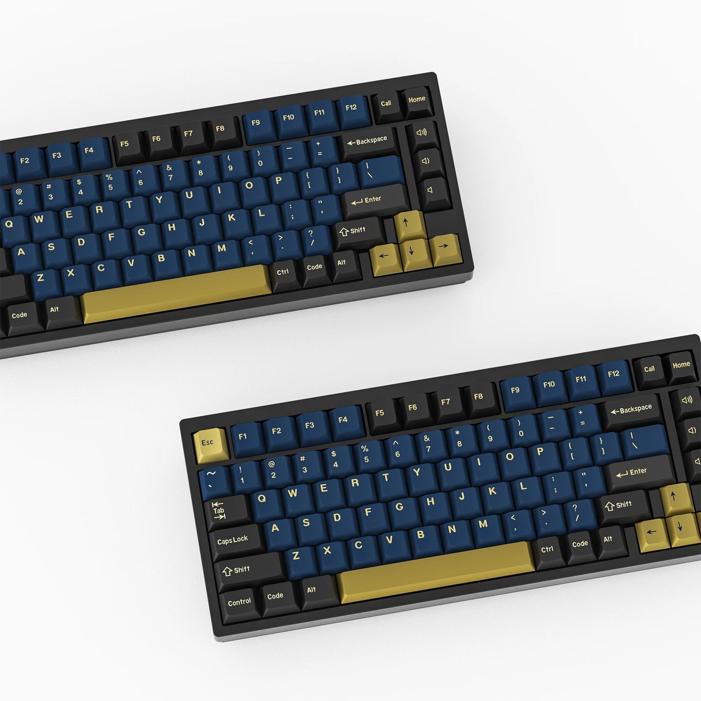 GMK Blue Samurai Doubleshot PBT Cherry