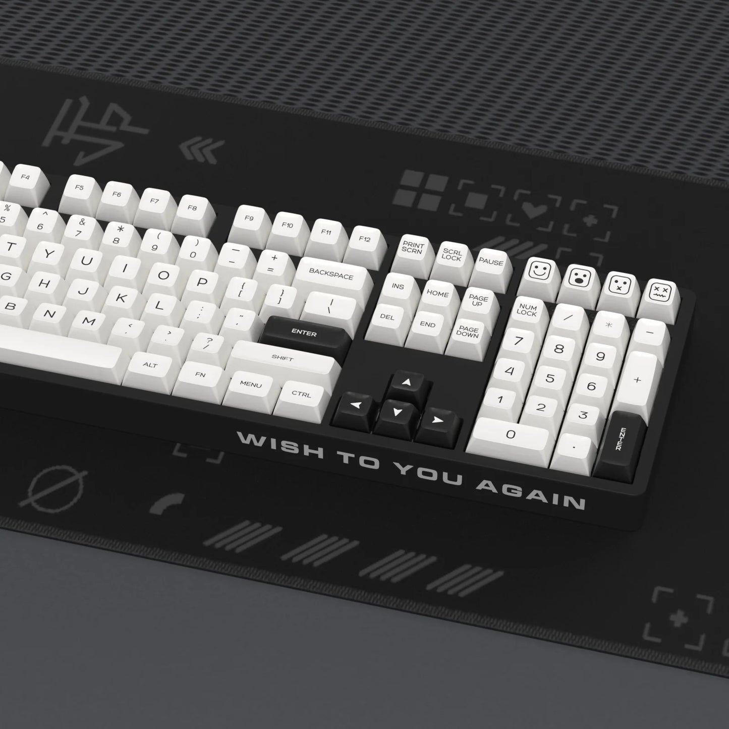 Kbdiy Bow 161 Keys SA Profile Doubleshot Keycaps Set