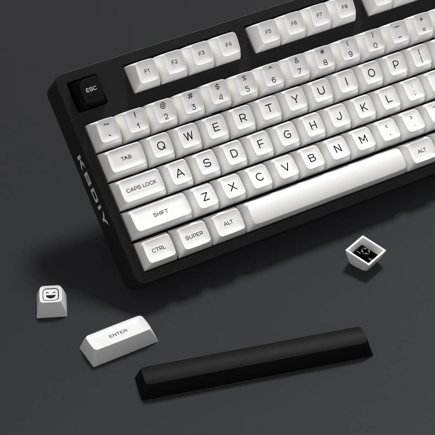 Kbdiy Bow 161 Keys SA Profile Doubleshot Keycaps Set