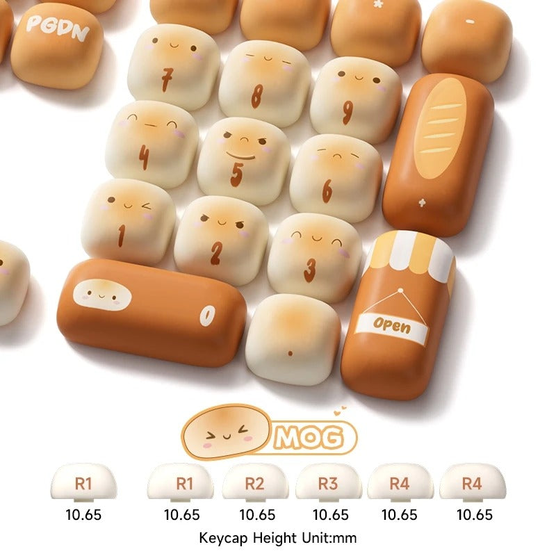 Akko Bun Wonderland Keycap MOG