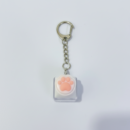 Cat Paws Switch Tester Keychain 1 Key
