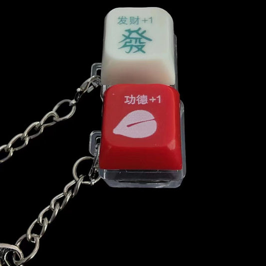 Switch Tester Backlit Keychain with Colorful Keycaps