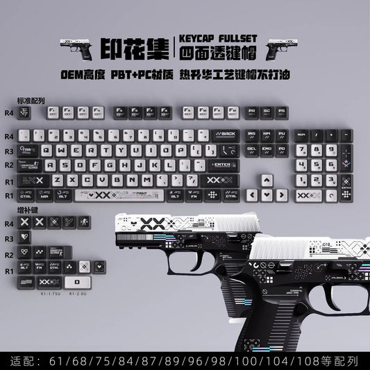 CSGO Printstream PBT Pudding Keycaps OEM