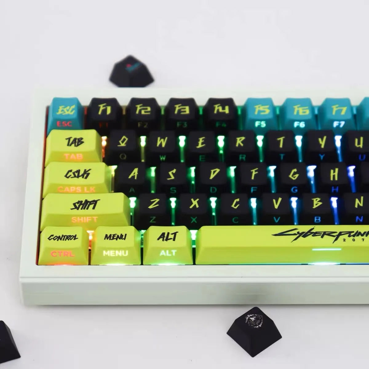 Cyberpunk Side Engraved Cherry