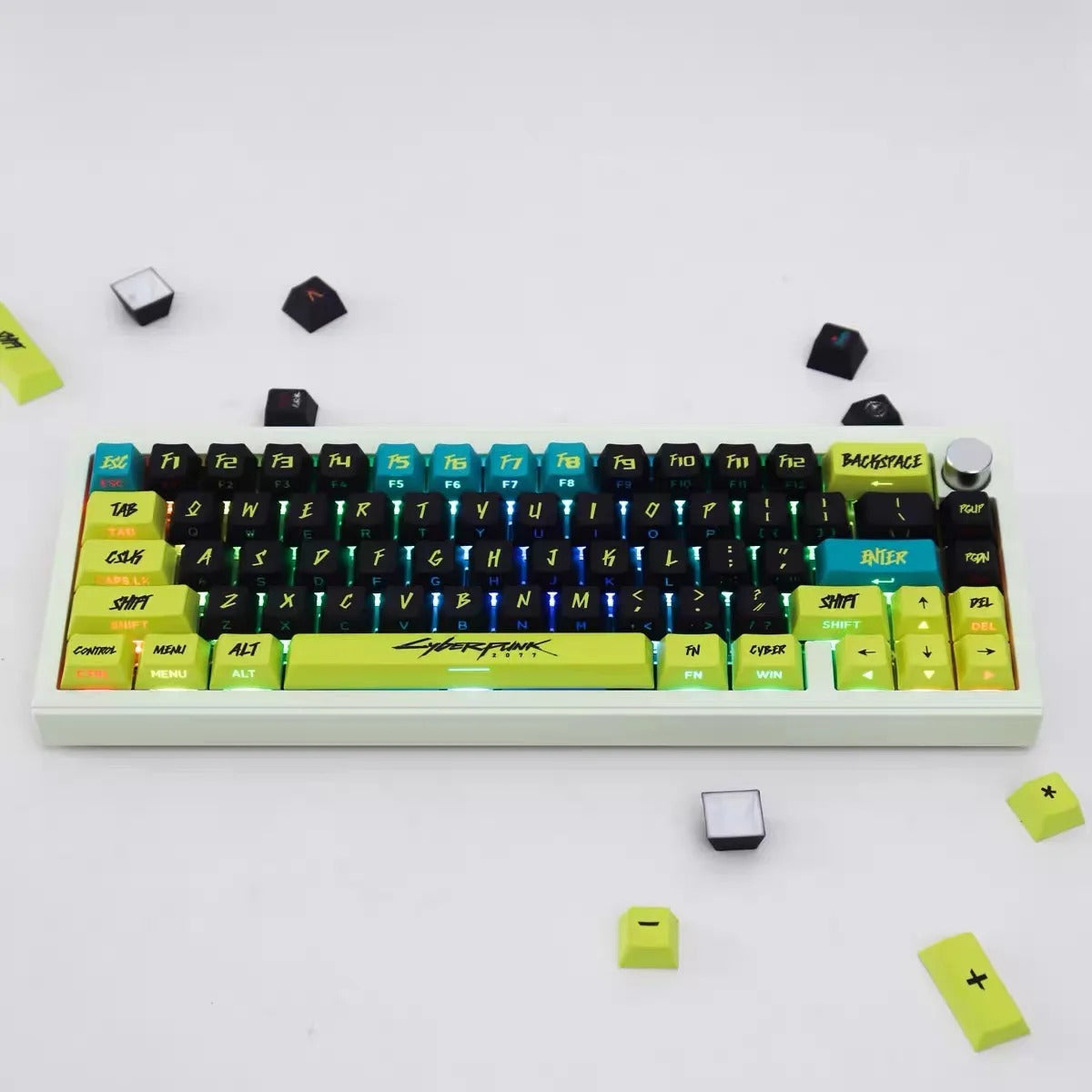 Cyberpunk Side Engraved Cherry