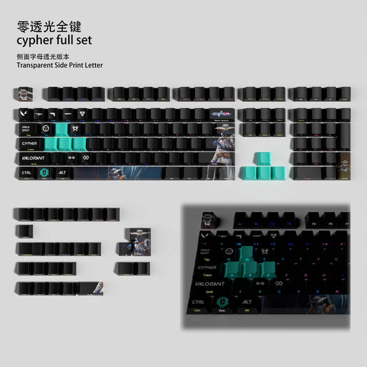 Valorant Side Engraved Full Set - CYPHER Cherry